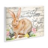 Stupell Industries Spring Floral Happy Easter Bunny, 15" x 10" - 3 of 4