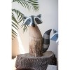 Recycled Wood & Iron Raccoons, 12"H – Distressed Multi-Tone Decorative Animal Accents (2 x Set of Two) by Kalalou - 2 of 4