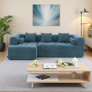 101.2" L-Shaped Modular Sectional Sofa with Deep Seating - 1 of 4