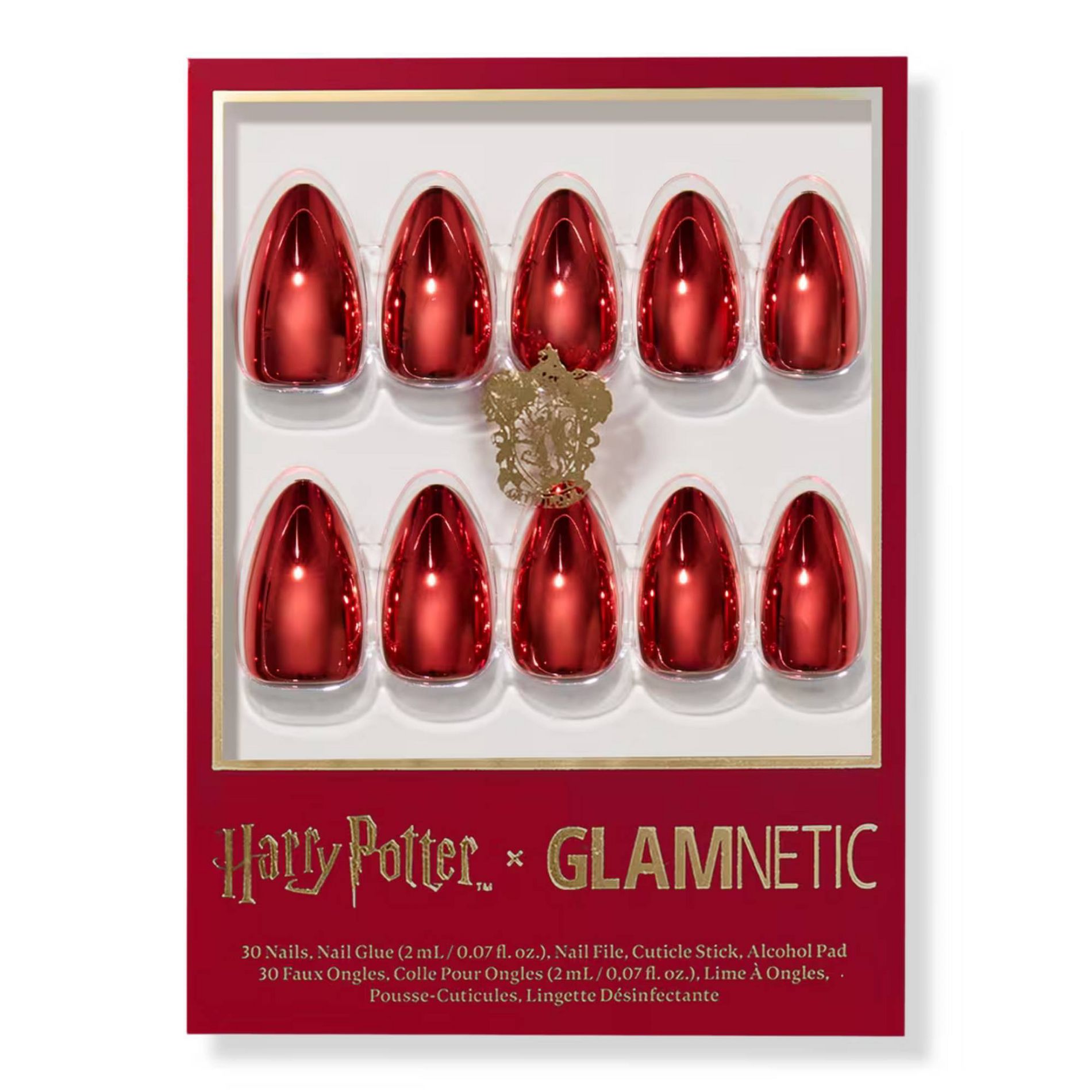 Glamnetic Godric Gryffindor Press-On Nails - 30 ct - Ulta Beauty