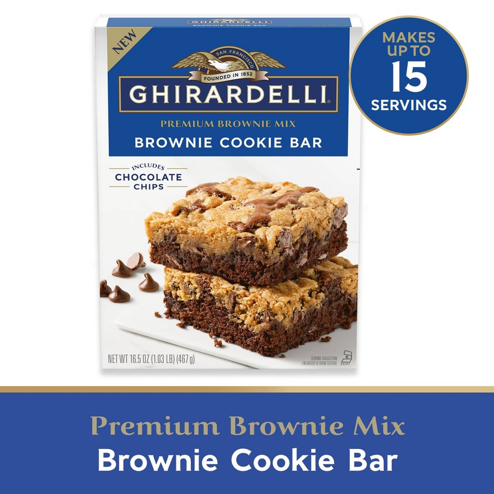 Ghirardelli Brownie Cookie Bar Mix - 16.5oz