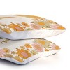 Deny Designs Standard Iveta Abolina Retro Florals 70s Cream Pillow Shams - 3 of 3