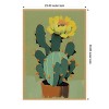 Amanti Art Flowering Cactus by Treechild Canvas Wall Art Print Framed - 3 of 4