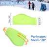 Unique Bargains Polar Fleece Stretchy Running Jogging Sweatband Ear Warmer Headband - 2 of 3