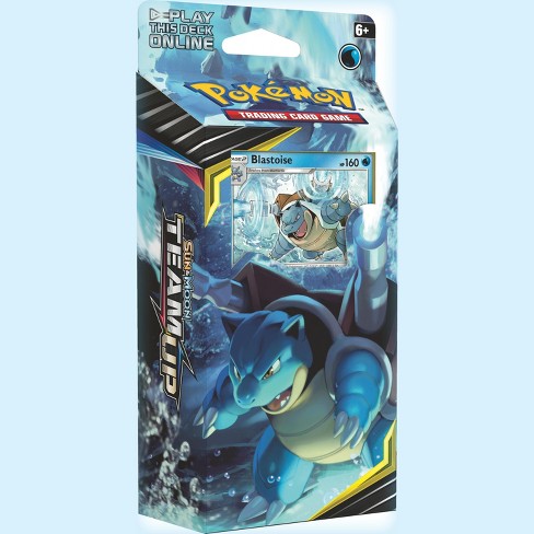 Pokemon Sun And Moon Team Up Torrential Cannon Theme Deck Blastoise