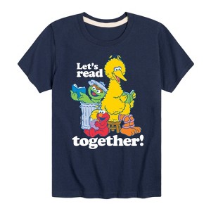 Boys' - Sesame Street - Lets Read Together Short Sleeve Graphic T-Shirt - 1 of 4