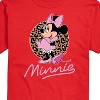 Men's - Disney - Minnie Mouse Leopard Print Logo Short Sleeve Graphic T-Shirt - 2 of 4