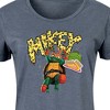 Women's - Teenage Mutant Ninja Turtles - Michelangelo AKA Mikey Graphic T-shirt Dress - 2 of 4