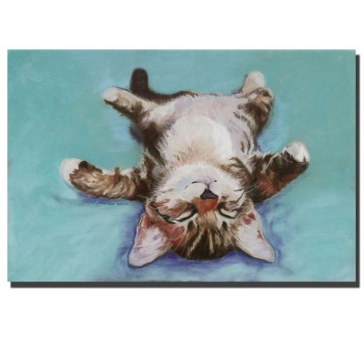 Pat Saunders-White Little Napper Outdoor Canvas Art
