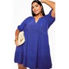Women's Plus Size Kara Dress - marine | CITY CHIC - 4 of 4