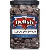 Mint Crunch Chocolate Discs by It's Delish, 2.5 Lbs Jumbo Container - 3 of 4
