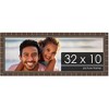 PosterPalooza | 32x10 Modern Bamboo Picture Frame, UV Acrylic, 5 Finishes - 2 of 4