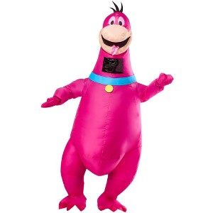 Rubies Adult The Flintstones Dino Inflatable Costume- One Size Fits Most - 1 of 4