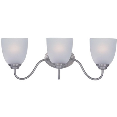 Maxim Lighting Stefan 3 - Light Vanity in  Satin Nickel