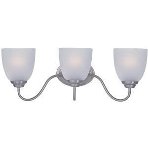 Maxim Lighting Stefan 3 - Light Vanity in  Satin Nickel - 1 of 1