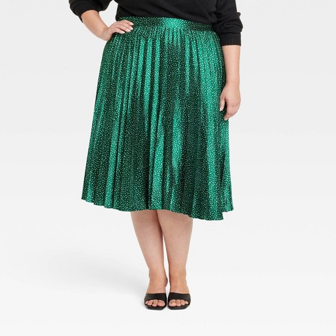 Satin midi clearance skirt target