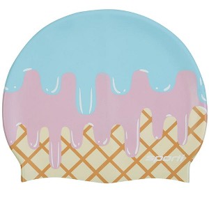 Sporti Ice Cream Scoop Silicone Swim Cap - 1 of 4