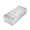 Pure Grill Stainless Steel BBQ Smoker Box with Hinged Lid for Wood Chips, Use with Charcoal and Gas Grills - 2 of 4