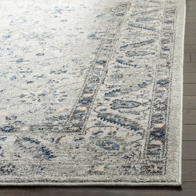 Charleston Heirloom-Style 8' x 10' Hand-Knotted Grey Area Rug