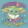 Women's Star Wars The Mandalorian The Child Stronger Than You Think Racerback Tank Top - image 2 of 4