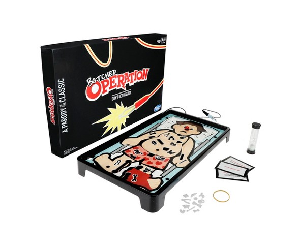 Botched Operation Board Game for Adults Electronic Parody Game of the Operation Game