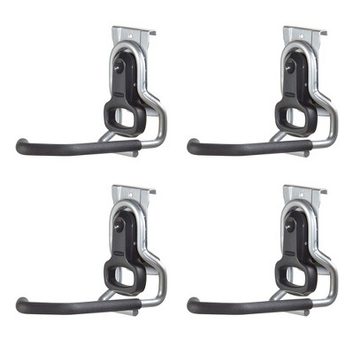 vertical bike hooks for garage