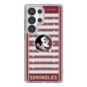 NCAA ACC Universities Field Clear Cell Phone Case for Samsung Galaxy - 1 of 4
