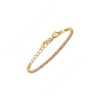 Junior Jewels 14K Gold Over Brass Cubic Zirconia Tennis Bracelet - 3 of 3