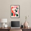 Art Remedy Scattered Petals Shapes Contemporary Shapes Abstract Wall Art Framed - 2 of 4