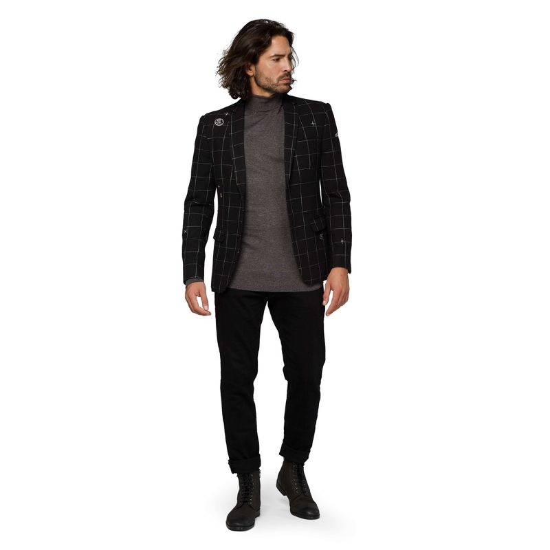 OppoSuits Deluxe Men's Blazer - Casual Printed Men's Jackets, 3 of 5