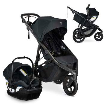 BOB Gear Wayfinder Travel System - Infant Car Seat and Stroller Combo - Nightfall