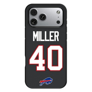 NFL Buffalo Bills Players Game Tactic Bump Cell Phone Case for Apple iPhone 17 Series - 1 of 4