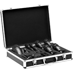 AKG Drumset Session 1 7-Piece Microphone Set Black - 1 of 1