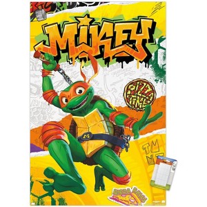Trends International Teenage Mutant Ninja Turtles: Mutant Mayhem - Michelangelo Unframed Wall Poster Prints - 1 of 4