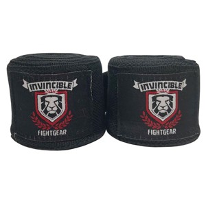 Amber Fight Gear Semi-Elastic Hand Wraps – Thick Stretch for Ultimate Protection in Boxing, MMA & Kickboxing , 200inch. - 1 of 4