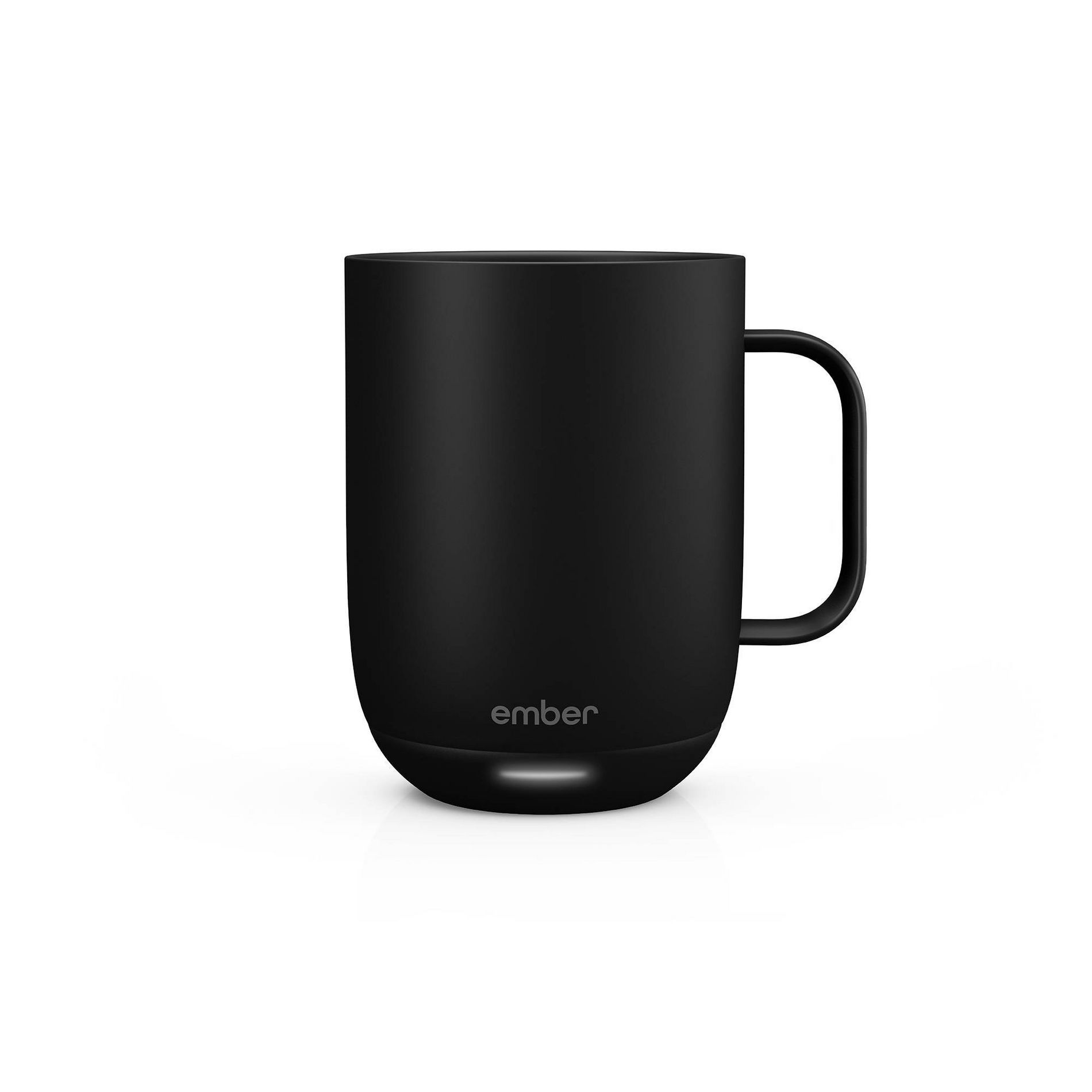 Ember Mug 2 14oz Temperature Control Smart Mug Black: Stainless Steel & Ceramic, Hand Wash, Includes Coaster