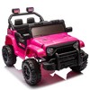 Whsien Children’s Gift, Four-Wheel Ride-On Car with Parent Control and Digital Letter Stickers - 4 of 4