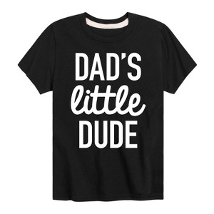 Boys' - Instant Message - Dad Set Little Dude Short Sleeve Graphic T-Shirt - 1 of 4