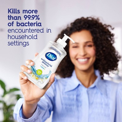 Dial Antibacterial Defense Liquid Hand Soap - White Tea - 11 fl oz/4pk