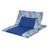 NoJo Warner Bros Space Jam Blue, Orange and Teal Looney Tunes Preschool Nap Pad Sheet - 4 of 4