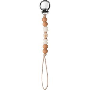 Pacifier Clips - Baby Pacifier Holder Silicone Binky Clip for Boys/Girls - The Ultimate Newborn Gift Set BPA Free - 1 of 1