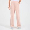 Champion Girls' Wide Leg Ribbed Pants - 2 of 4