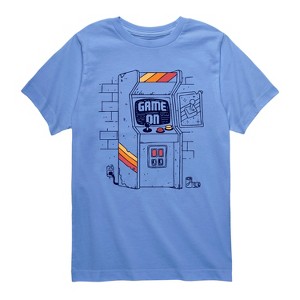 Boys' - Instant Message - Arcade Scene Short Sleeve Graphic T-Shirt - 1 of 4