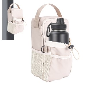 Magnetic Gym Bag with Water Bottle Holder & Side Pocket. Unisex design perfect for hiking, fitness, and gym - 1 of 4