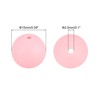 Unique Bargains Round Loose Silicone Beads for DIY Keychain Jewelry Making 50 Pcs - 3 of 4