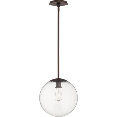 Quorum Lighting 1 - Light Pendant in  Oiled Bronze