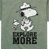 Men's - Peanuts - Snoopy Woodstock Beagle Scout Adventures Short Sleeve Graphic T-Shirt - 2 of 4