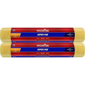 Wooster Genuine 18" Super/Fab 1" Nap Roller Cover 2-Pack, R242-18-2PK - 1 of 1