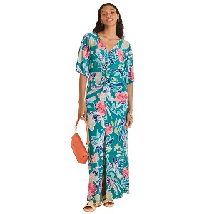 VENUS Womens Twist Front Maxi Dress - 1 of 4