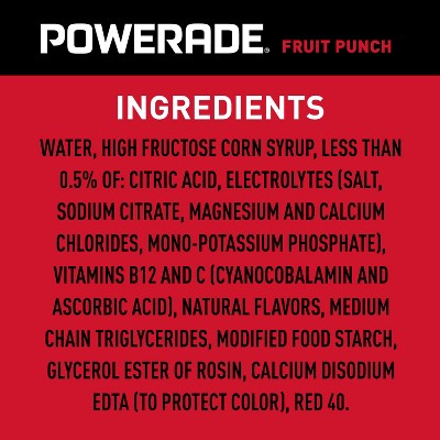 POWERADE Fruit Punch Sports Drink - 20 fl oz Bottle